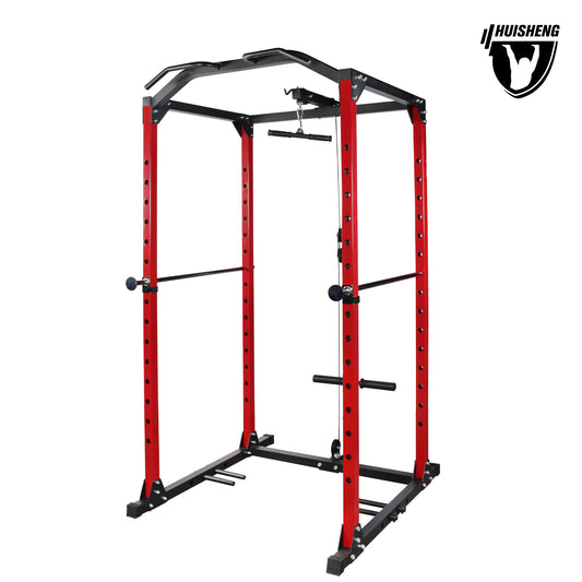 Gym Multi Functional Lat Pull Down Machine Home Power Cage Squat Rack