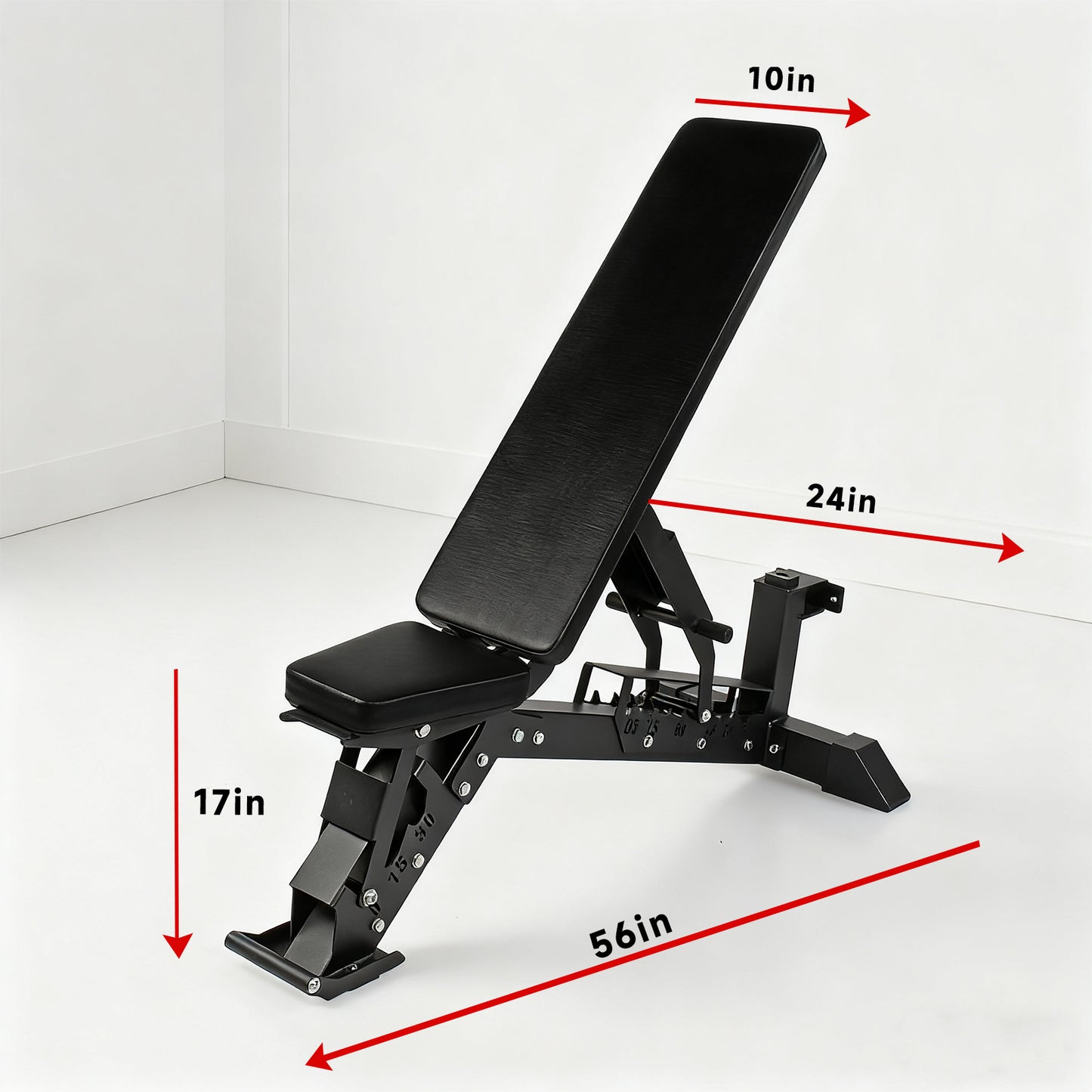 Adjustable Weight Dumbbell Bench Incline Decline Workout Exercise 1000LBS