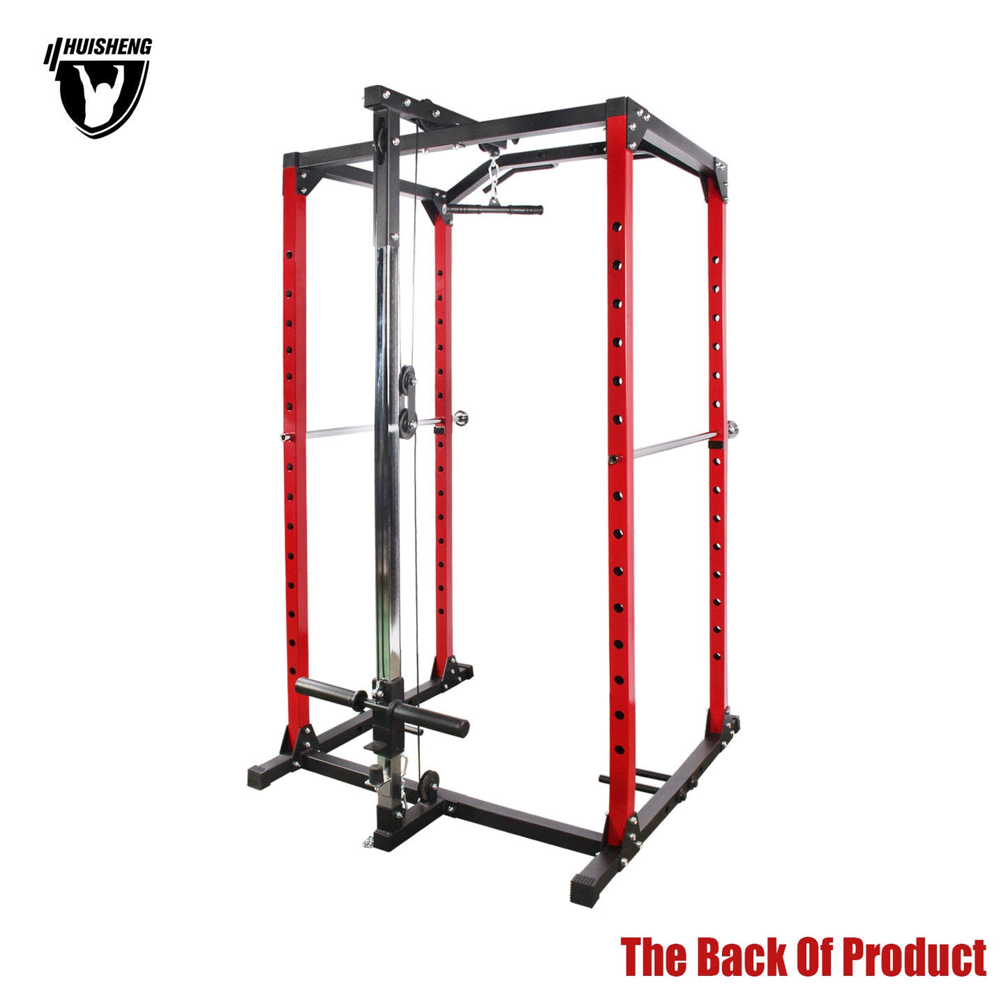 Gym Multi Functional Lat Pull Down Machine Home Power Cage Squat Rack